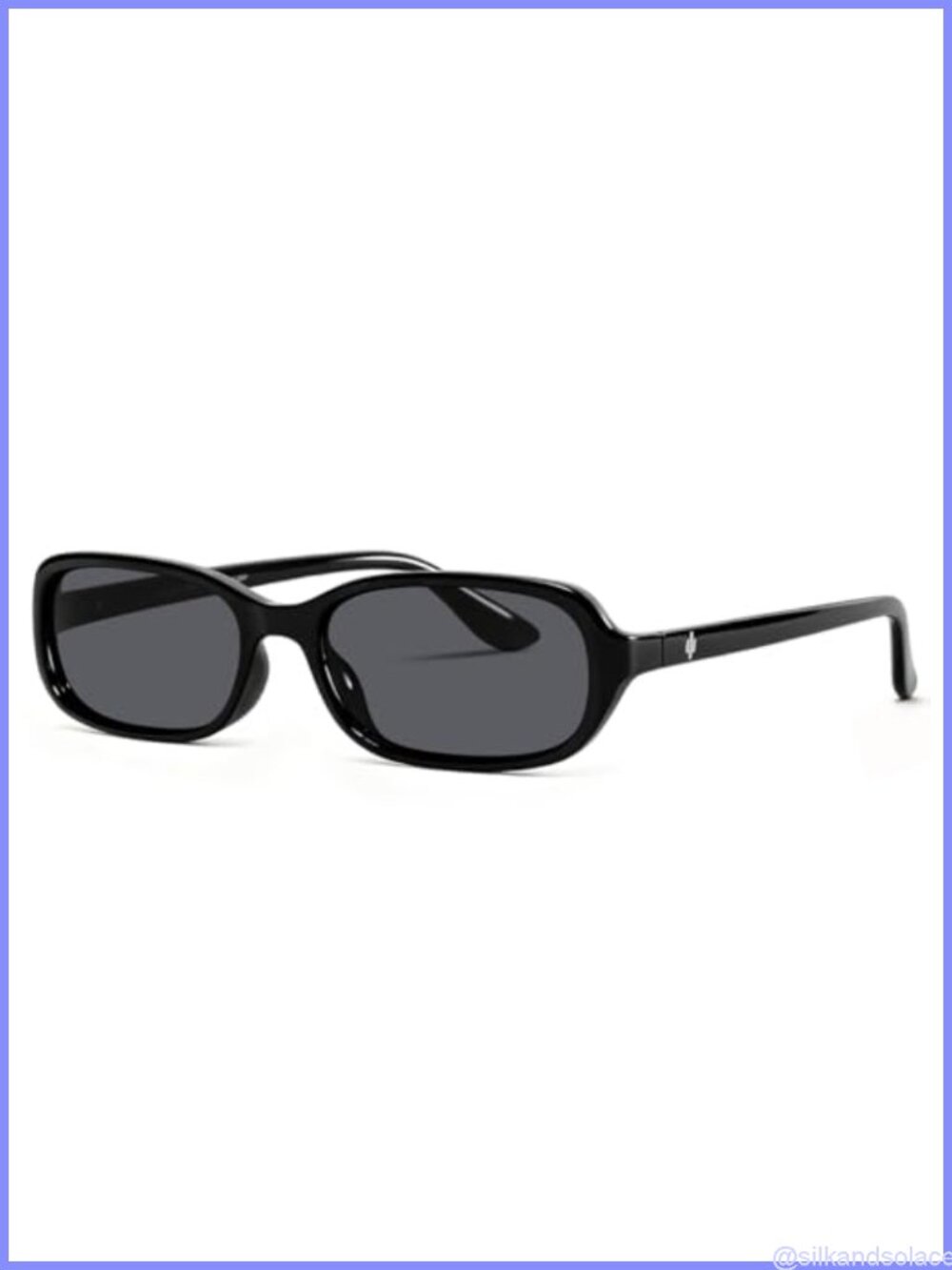 Rectangular Sunglasses 100% UV400 Lightweight 90s Retro Festival Beach